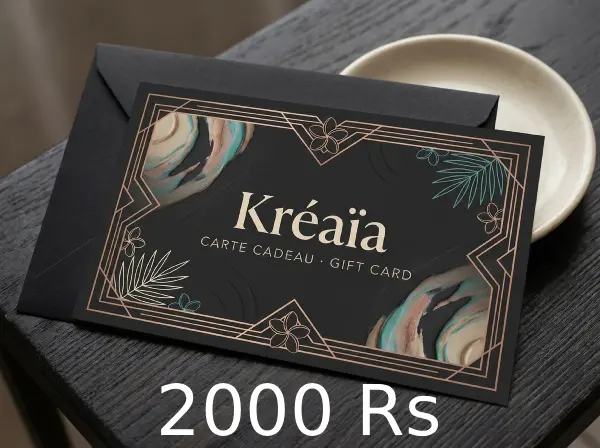 Carte-cadeau 2000 Rs